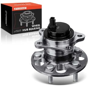 A-Premium Rear Right Wheel Bearing and Hub Assembly with ABS & 5-Lug Compatible with Toyota Highlander 2008-2013, FWD Only