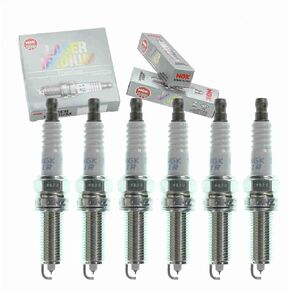 6 pc NGK Laser Iridium Spark Plugs compatible with Dodge Charger 3.6L V6 2011-2020