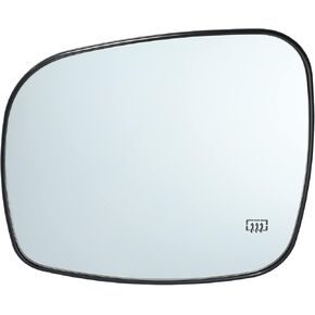 Driver Left Side 68026177AB W/Backing Plate Side View Convex Heated Mirror Glass for Chrysler Town & Country for Dodge Grand Caravan for RAM CV