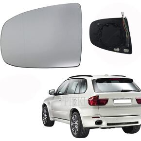 Right Side Heated Wing Mirror Glass Side Angle/Aspherical Glass With Brackets 4-pin for X6 X5