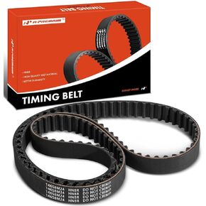 A-Premium Engine Timing Belt Compatible with Mitsubishi Eclipse 2008-2012 2.4L, Galant 2007-2012 2.4L - Replace# 1145A045