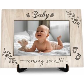 Ultrasound Pictures Frame, Baby Coming Soon Photo Frame with Stand, Newborn Baby Gift, New Baby Gifts For New Mom Dad, Home Living Room Bedroom Decoration -a78