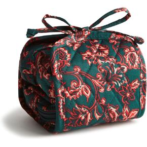 حقيبة مستحضرات التجميل النسائية المغلفة بالكامل من القطن من Vera Bradley in Kuwait