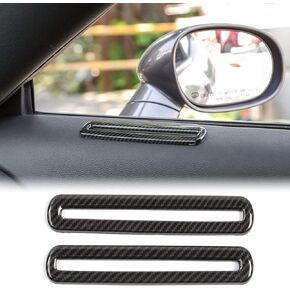 JeCar Interior Door Vent Cover Trim for Dodge Challenger 2015-2020 Carbon Fiber Interior Accessories in Kuwait