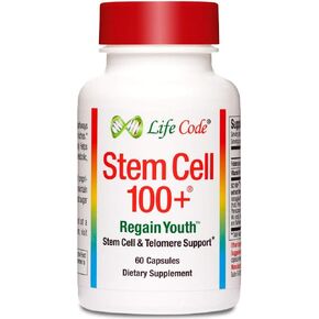 Stem Cell 100+: Multi-Pathway Anti-Aging & Regeneration Supplement Supports Stem Cells, Telomeres, Longevity Genes, Vascular Circulation, Neural Function, Autophagy, and More
