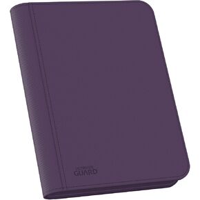 Ultimate Guard 8 Pocket Quadrow Zipfolio Xeno Deck Case, Purple