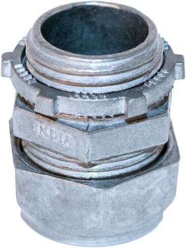 Sigma Engineered Solutions ProConnex TC-602 EMT Compression Connector Conduit Fitting 3/4-Inch Silver, 25-Pack, 25 Count in Saudi Arabia