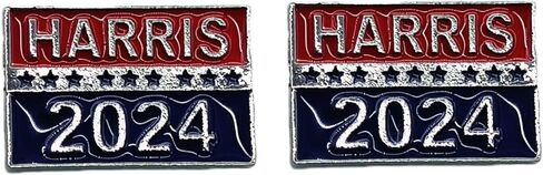 كاياو كامالا هاريس 2024 بروش التلبيب دبوس لعام 2024 مجوهرات الرئيس للبضائع الانتخابية in Kuwait