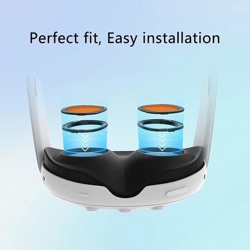 PSI 2 Lens Melanin Anti Blue Light Lens for Oculus Meta Quest3 Glasses, Inserts Compatible for VR Accessories, Eye Protection in Kuwait
