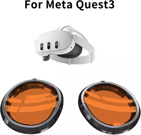 PSI 2 Lens Melanin Anti Blue Light Lens for Oculus Meta Quest3 Glasses, Inserts Compatible for VR Accessories, Eye Protection in Kuwait