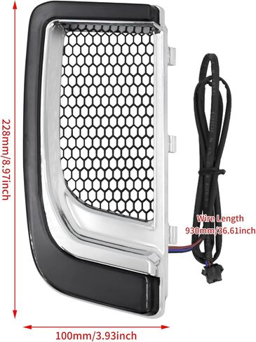 مصابيح LED سفلية مع إشارات الانعطاف ضوء الجري لملحقات الدراجات النارية مناسبة لدراجات Harley Road Glide Street Glide Electra Glide Ultra Limited 2014-2023 عدسات دخان شوايات كروم in Kuwait