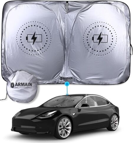Tesla Sunshade Model Y, Tesla Model Y Window Shade, Tesla Model Y Windshield Sunshade, Tesla Model X Sunshade, Tesla Sunshade Model 3, Tesla Window Shade, Tesla Model 3 Windshield Sunshade. in Saudi Arabia