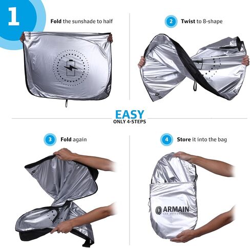 Tesla Sunshade Model Y, Tesla Model Y Window Shade, Tesla Model Y Windshield Sunshade, Tesla Model X Sunshade, Tesla Sunshade Model 3, Tesla Window Shade, Tesla Model 3 Windshield Sunshade. in Saudi Arabia