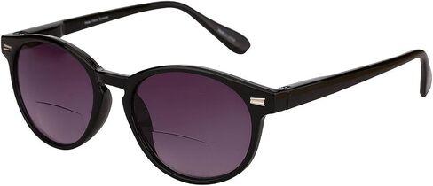 'The Brilliance' Polarized Bifocal Sunglasses - Round, Full Frame Reading Sunglasses for Women and Men in Kuwait