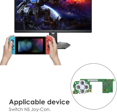 Wokyo Motherboard Right Side for NS Switch, Gamepad Replacement PCB Main board for Nintendo Switch NS Controller Joy-Con (Right) in Kuwait