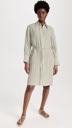 Vince Women's Coast Stripe Short Shirt Dress in Kuwait