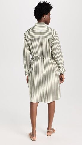 Vince Women's Coast Stripe Short Shirt Dress in Kuwait