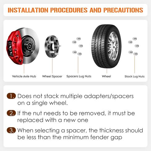 فواصل عجلة 3 مم 5 × 114.3 محور تتحمل 64.1 مم لسيارة Honda Accord Civic CR-V، Acura CL ILX Integra Type R RDX RSX محولات عجلة ألومنيوم مزورة 2 قطعة in Kuwait