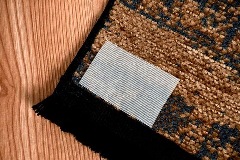 16 PCS Non-Slip Rug Pads for Hardwood Floors and Tiles, Double-Sided Reusable Rug Grippers, Anti-Curling Carpet Tape to Keep Corners Flat, Easy to Apply & Washable Adhesive Stickers in Saudi Arabia