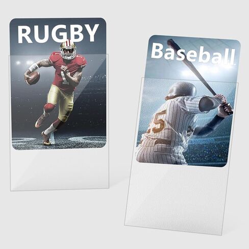 1000 Pack Card Sleeves, 500 Matte Trading Card Sleeve and 500 Inner Sleeves Ideal for Double-Sleeving, Perfect Fit Sleeves Compatible with MTG, TCG, Baseball, Football Cards(5 Colors) in Kuwait