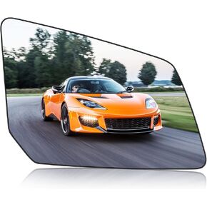 Driver Side Mirrors Glass for GMC Acadia/Saturn Outlook/Chevrolet Traverse 2007-2016 Heated Rear View Tow Mirror with Backing Plate Replacement for ‎15951926 33223 25990002 GM1324124