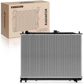 A-Premium Engine Coolant Radiator Assembly with Transmission Oil Cooler Compatible with Mitsubishi Montero 2003 2004 2005 2006 3.8L