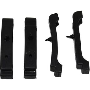 Aftermarket Rubber Radiator Insulator Pads / 4 Core Radiator Upper and Lower Mounts 4 Piece Kit Compatible with Chevrolet Buick Oldsmobile Pontiac