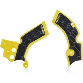 Acerbis X-Grip Frame Guard - Yellow/Black (2688751017)