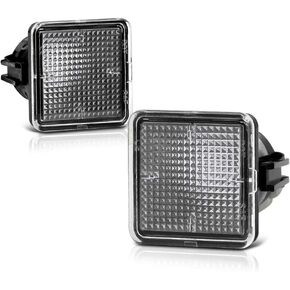 VIPMOTOZ OE-Style License Plate Light Tag Lamp Housing Assembly Replacement For 2016-2023 Toyota Tacoma & 2014-2021 Tundra Pickup Truck