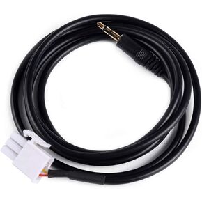 3Pin Plug to Male 3.5mm Jack AUX Cable Adapter Fit for Honda Goldwing GL1800 Motorcycle New
