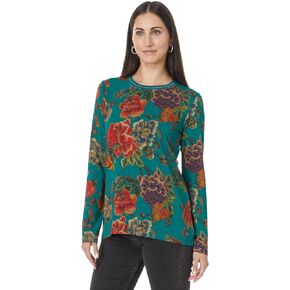 Johnny Was Women's The Janie Favorite Long Sleeve Crew Neck Tee in Kuwait