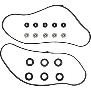 Engine Valve Cover Gasket Set Replace 12030-P8A-A00 12342-P8A-A00 VS50576R Compatible with 1998-2004 Engine 3.0L 3.2L 3.5L V6 SOHC J30A J32A J35A