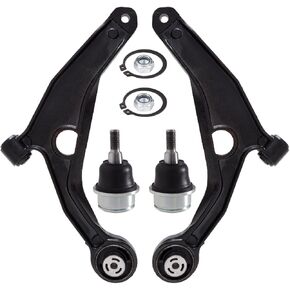 KEYOOG 4Pc Set K643253 K643254 K500120 Front Lower Control Arm and Ball Joint Fit for 2008-2014 Do-dge Avenger 09-20 Journey /2011-2014 Ch-rysler 200,07-10 Sebring (OE# 4766423AD 4766424AD 5085914AB)