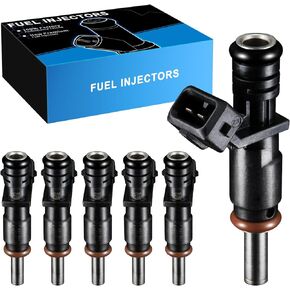 7531634 3.0L Fuel Injectors Fit For:-BMW 125I 128I 323I 325I 325XI 328I 328XI 330CI 330I 330XI 525I 525XI 528I 528XI 530I 530XI X1 X3 X5 Z4 2007-2011, FJ748 1353753163 M1308 (6 Pcs)