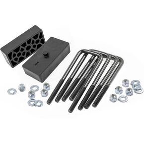 Rough Country 1.5 Inch Block & U-Bolt Kit for Chevy/GMC 2500HD (2011-2019)