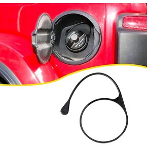 Fuel Gas Cap Tether Compatible with 2018-2024 2025 Jeep Wrangler JL 2/4 Door 4XE Gladiator JT Accessories Fuel Tank Cap Rope Fuel Filler Gas Lanyard Replacement