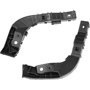 1 Pair Bumper Brackets Support Fender Cover Compatible for Hyundai Elantra 2008 2009 2010, Durable Plastic Black Front Left Right Side Replace Parts