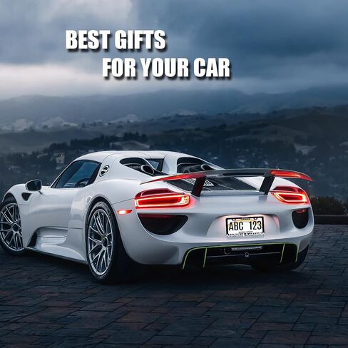Piano Music License Plate Frame Music Notes License Plate Holder Stainless Steel Front and Rear Car Tags Auto Parts Funny License Plate Decoration with Screws for Men Women s 12.2"x 6.2" in Saudi Arabia