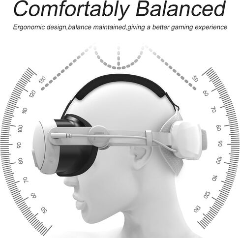 Paminara's Ultimate Lightweight Comfort Head Strap - Crafted for Meta Quest 3/3s, Embracing Effortless Adjustability & Unmatched Lightness, Seamlessly Compatible with Oculus Quest 3/3s in Saudi Arabia