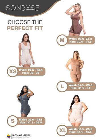 Sonryse Faja Colombianas Post Surgery Compression Garment Stage 2 Fajas Reductoras y Moldeadoras in Kuwait