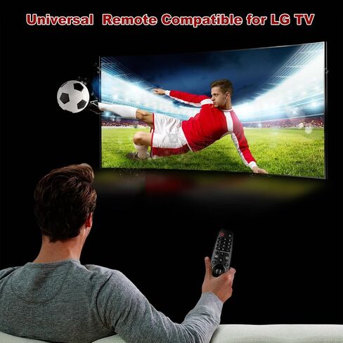 بديل لجهاز التحكم عن بعد لتلفزيون LG المتوافق مع جميع أجهزة تلفزيون LG الذكية، بديل جهاز التحكم عن بعد بإضاءة خلفية عالمية لجهاز التحكم عن بعد LG Magic وجهاز التحكم عن بعد بالأشعة تحت الحمراء in Saudi Arabia