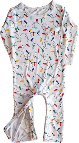 Bamboo Viscose Baby Romper Christmas Collection (Christmas Tree, 18 Months) in Saudi Arabia