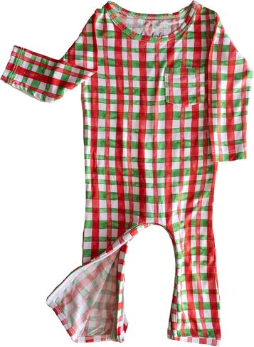 Bamboo Viscose Baby Romper Christmas Collection (Christmas Tree, 18 Months) in Saudi Arabia