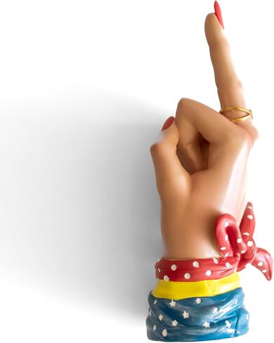 LED Finger Decoration - Superhero Themed - Funny Birthday Gift, Fun Gift, Funny Gifts, Funny Figurines - Fun Office Decor & Paperweight, Middle Hand Gesture Finger Decoration in Saudi Arabia