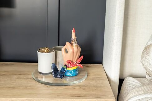 LED Finger Decoration - Superhero Themed - Funny Birthday Gift, Fun Gift, Funny Gifts, Funny Figurines - Fun Office Decor & Paperweight, Middle Hand Gesture Finger Decoration in Saudi Arabia