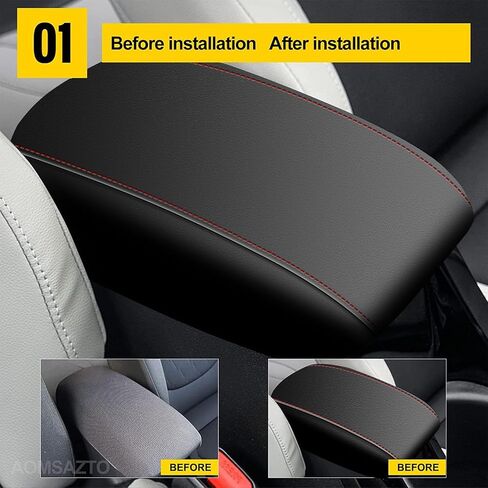 أغطية وحدة التحكم المركزية لمسند الذراع من AOMSAZTO لسيارة Toyota Highlander 2008-2014 in Kuwait