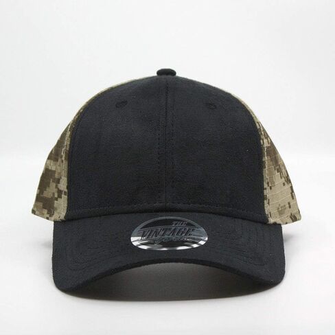 The Vintage Year Heavy Washed Wax Coated Cotton Adjustable Low Profile Men Women Baseball Cap in Kuwait