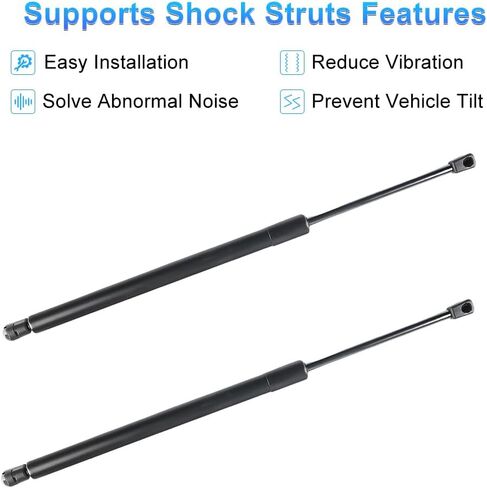 يدعم رفع الباب الخلفي للباب الخلفي دعامات الصدمات المتوافقة مع Lexus RX350 2007-2009 RX400h RX450h 2008-2009 لاستبدال ‎SG229033 6135 68950-0E021 in Kuwait