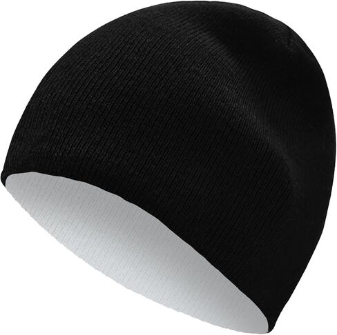 ZOORON Beanies for Men Womens Thick Knitted Unisex Winter Hats Beanies Skull Cap in Kuwait