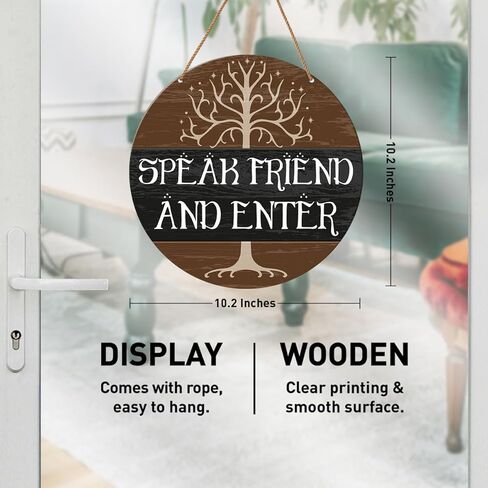 لا يوجد علامة التماس للباب الأمامي، علامة معلقة خشبية غير مرحب بها للمنزل الباب الأمامي الشرفة ديكور ريفي الجدار الديكور in Kuwait
